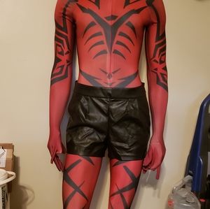 Homemade Halloween darth talon costume